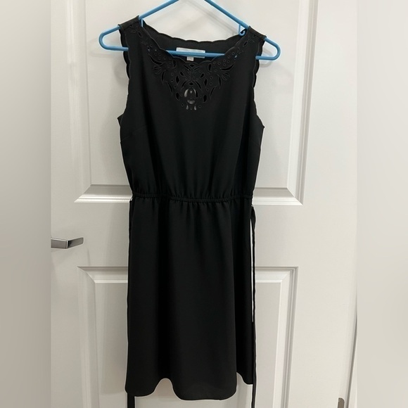 LOFT Tie Waist Dress (Size 4) - Picture 4 of 5